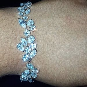 Art Deco Cubic Zirconia Bracelet